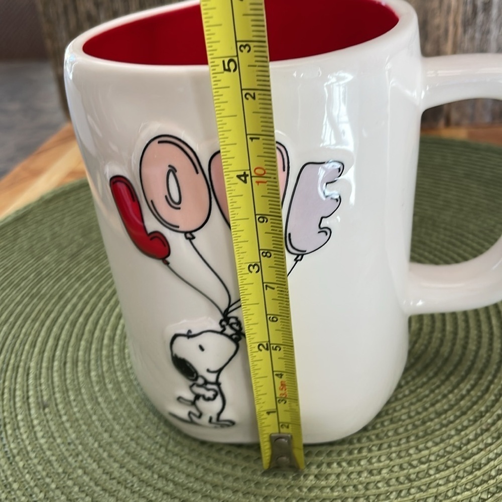 Rae Dunn x Peanuts | Love Is In The Air |Large Mug | Colab | By Magenta | 2024 - Picture 14 of 15